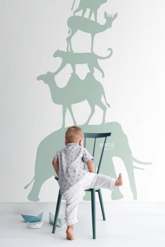 Children's non-woven mural 158921, 150 x 279cm, Let's play, Esta