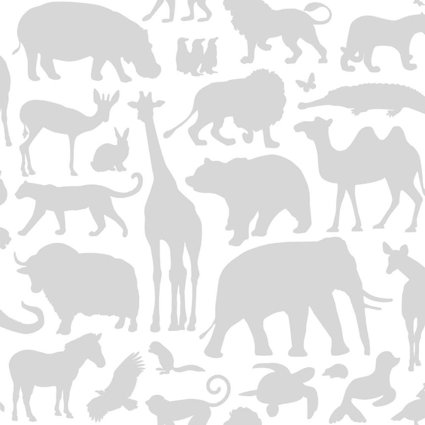 Children's non-woven wallpaper 139054, Animals, Let's play, Esta