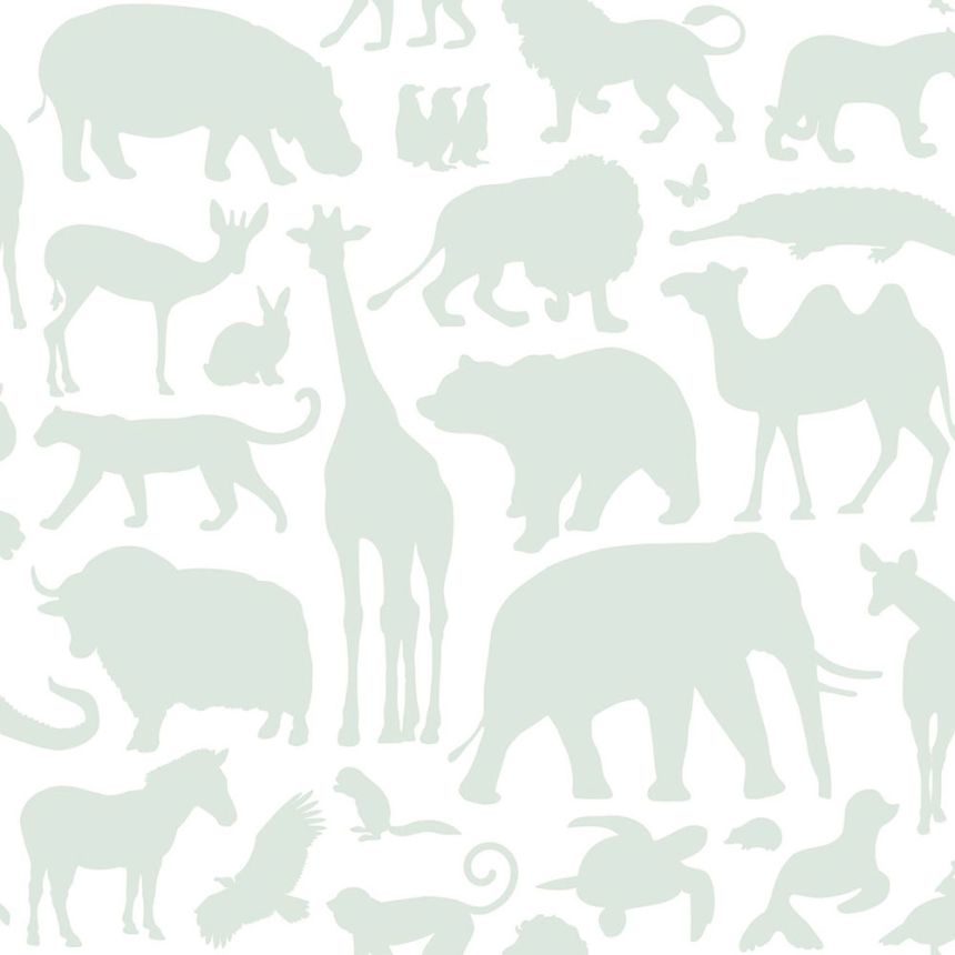 Children's non-woven wallpaper 139053, Animals, Let's play, Esta