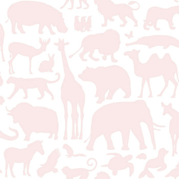 Children's non-woven wallpaper 139052, Animals, Let's play, Esta