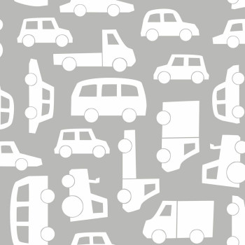 Children's non-woven wallpaper 139047, Cars, Let's play, Esta