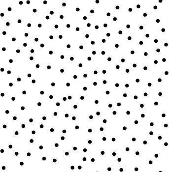 Non-woven wallpaper black polka dots 108562, Confetti Black White, Kids @ Home 6, Graham & Brown