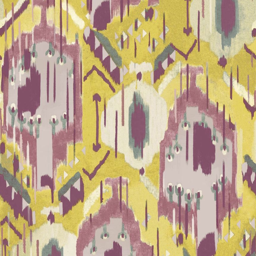 Luxury vinyl wallpapers 6401, Ethno style, Tribu, JV 171 Ikat, Sirpi