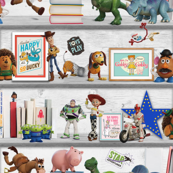 Children's paper wallpaper 108017, Toy Story Play Date, Kids@Home 6, Graham & Brown