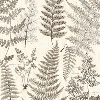 Mural wallpaper Fern leaves 366105, 309018, 232,5x280cm, Wallpower Favorites, Eijffinger