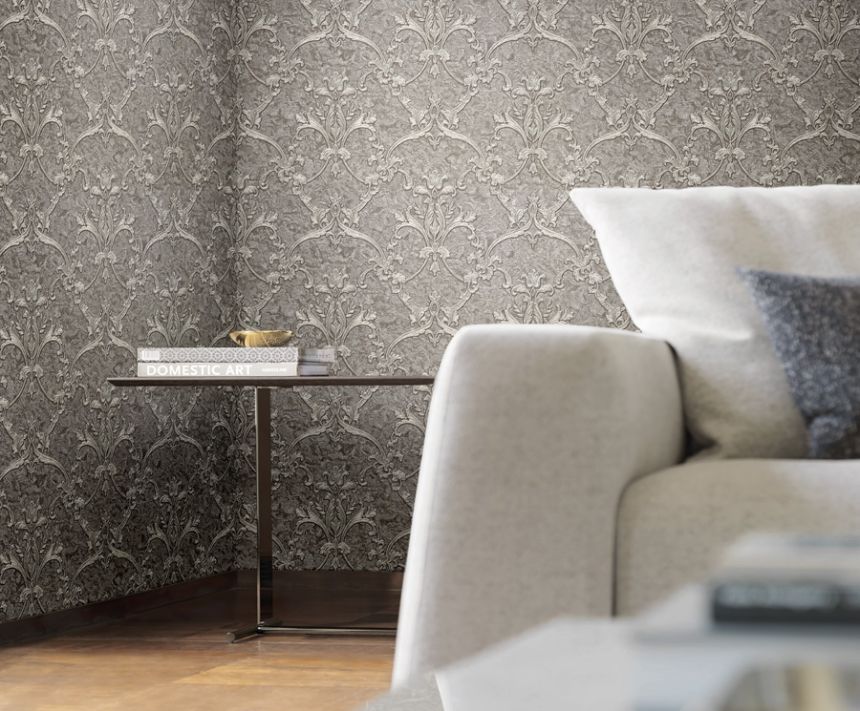 Luxury baroque ornamental wallpaper Z46031, Trussardi 6, Zambaiti Parati