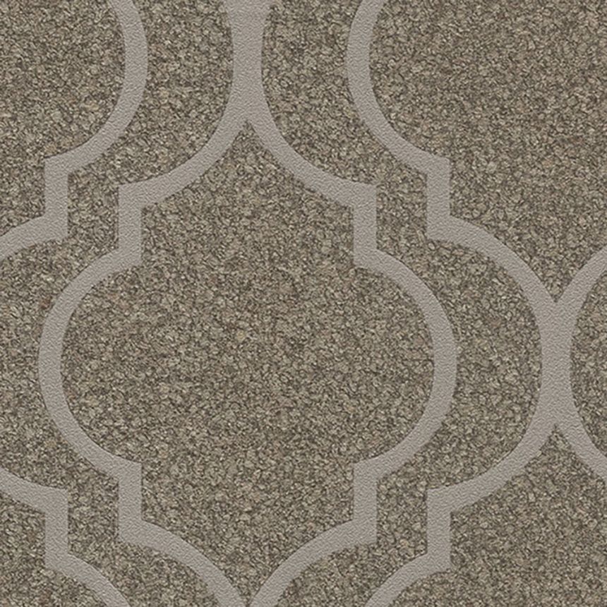 Ornamental wallpaper, imitation terrazzo, granite Z21135, Metropolis, Zambaiti Parati