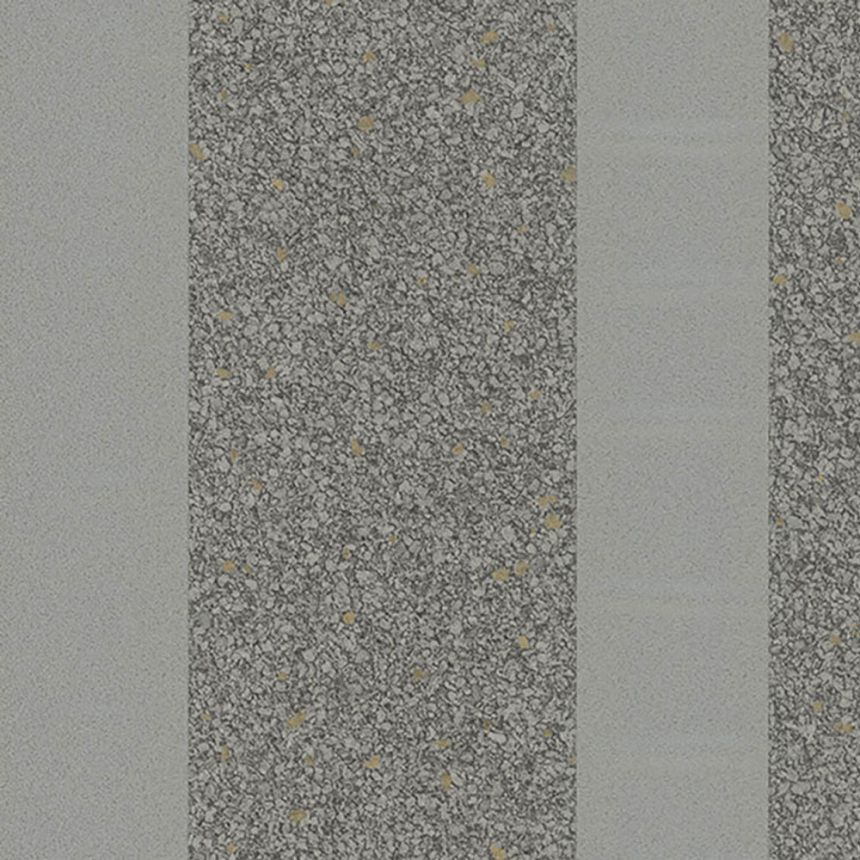 Non-woven striped wallpaper, imitation terrazzo, granite Z21126, Metropolis, Zambaiti Parati