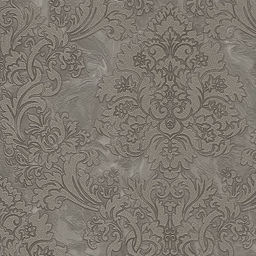 Non-woven wallpaper ornamental baroque pattern Z21116, Metropolis, Zambaiti Parati