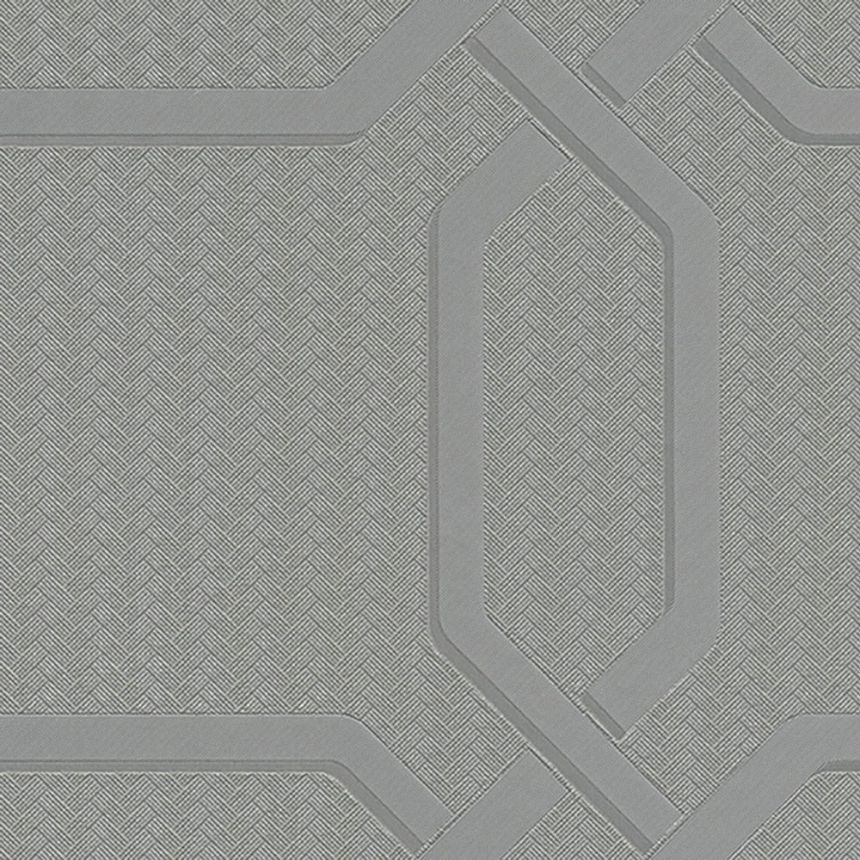 Luxury geometric non-woven wallpaper Z21101, Metropolis, Zambaiti Parati