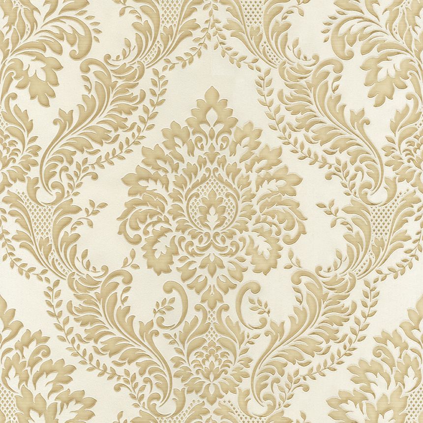 Non-woven baroque damask wallpaper 45222, Feeling, Emiliana