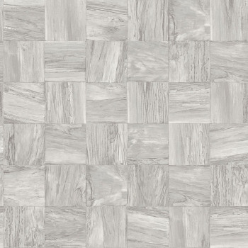 Non-woven wallpaper gray Wood, imitation wood paneling 347518, Matières - Wood, Origin