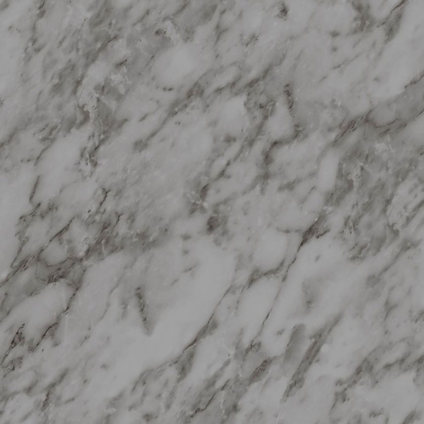 Silver non-woven wallpaper, imitation marble 347391, Matières - Stone, Origin