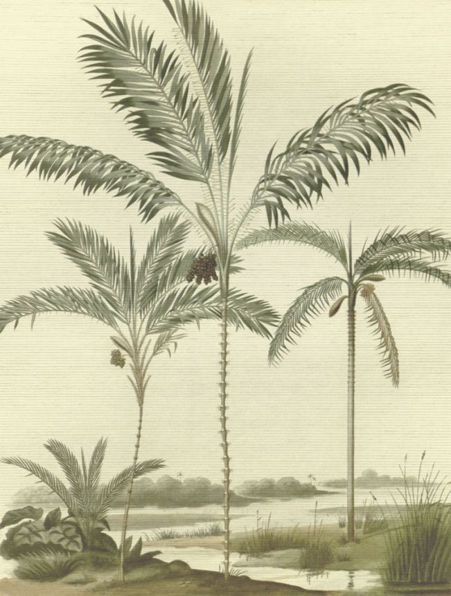 Non-woven wall mural Oasis, palm trees 317406, 212 x 280 cm, Oasis, Eijffinger