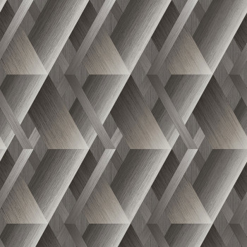 Non-woven geometric 3D wallpaper, imitation wood WL2601, Wanderlust, Grandeco