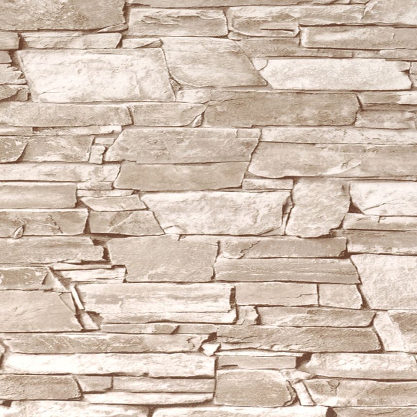 Vinyl washable wallpaper 540103, stone, Vavex 2020