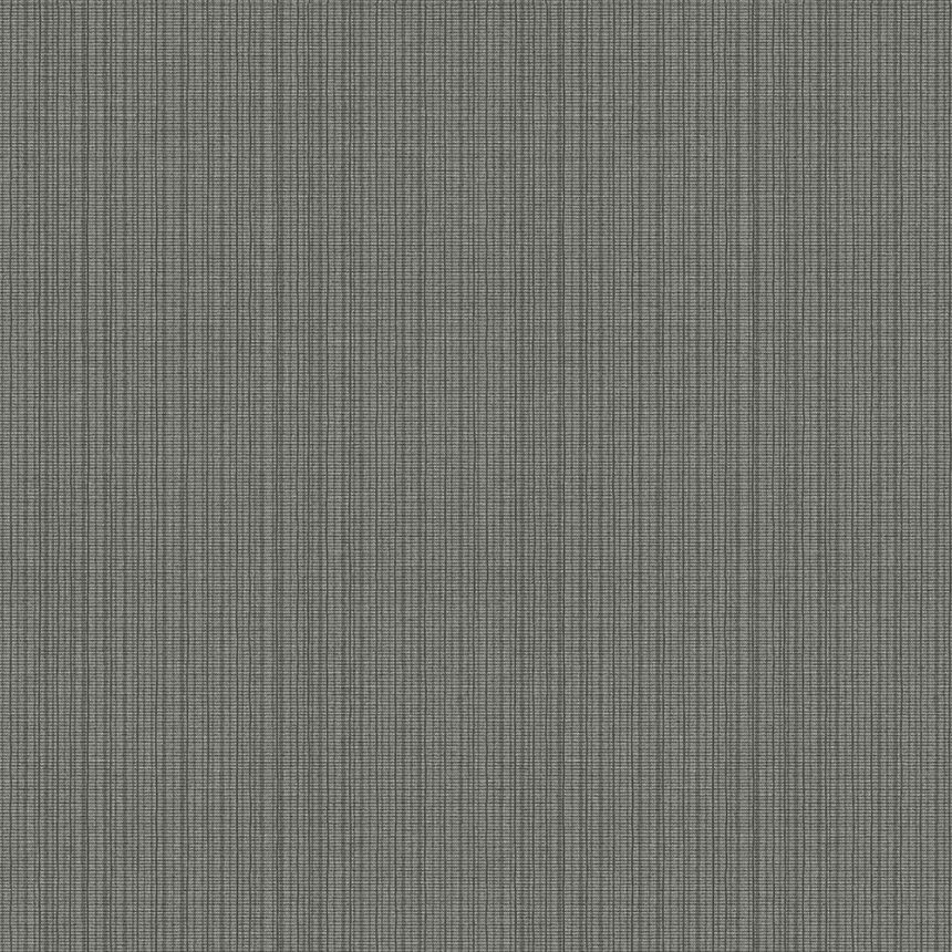 Non-woven wallpaper imitation of gray woven fabric 347628, Natural Fabrics, Origin