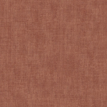 Brick red non-woven wallpaper, fabric imitation L90810, Couleurs 2, Ugépa