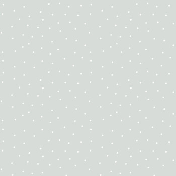 Gray Gray non-woven wallpaper with white dots 7007-1, Noa, ICH Wallcoverings