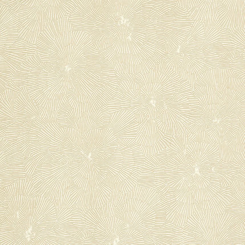 Beige non-woven wallpaper with flowers 32002, Textilia, Limonta