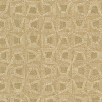 Beige non-woven geometric design wallpaper 31907, Textilia, Limonta