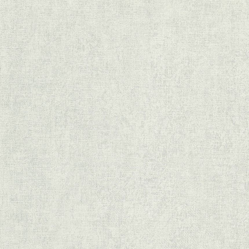 White non-woven monochrome wallpaper 31606, Textilia, Limonta