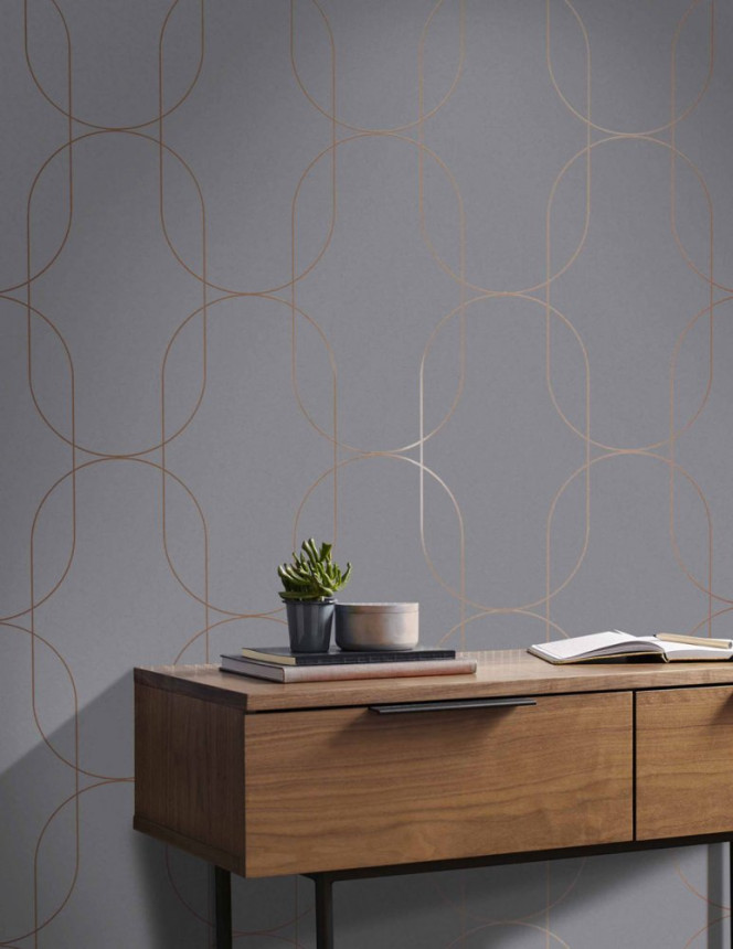 Geometric pattern wallpaper 112191, Pioneer, Graham & Brown