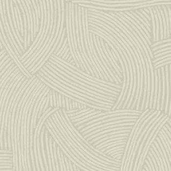 Beige wallpaper with graphic ethno pattern 318011, Twist, Eijffinger