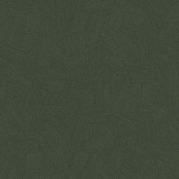 Green wallpaper with graphic ethno pattern 318005, Twist, Eijffinger