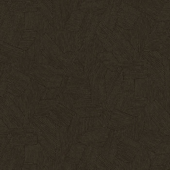 Brown wallpaper with graphic ethno pattern 318004, Twist, Eijffinger