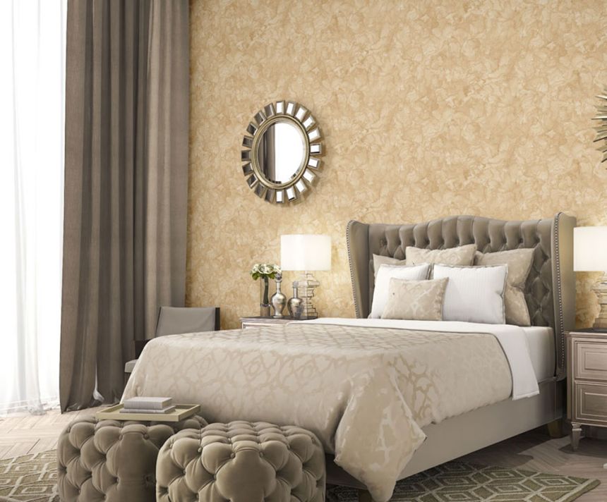 Luxury gold-beige wallpaper, stucco plaster M31940, Magnifica Murella, Zambaiti Parati