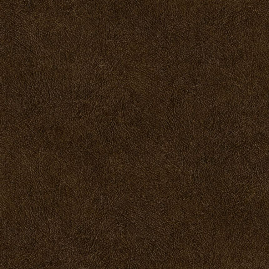 Non-woven brown wallpaper, imitation leather TA25025 Tahiti, Decoprint