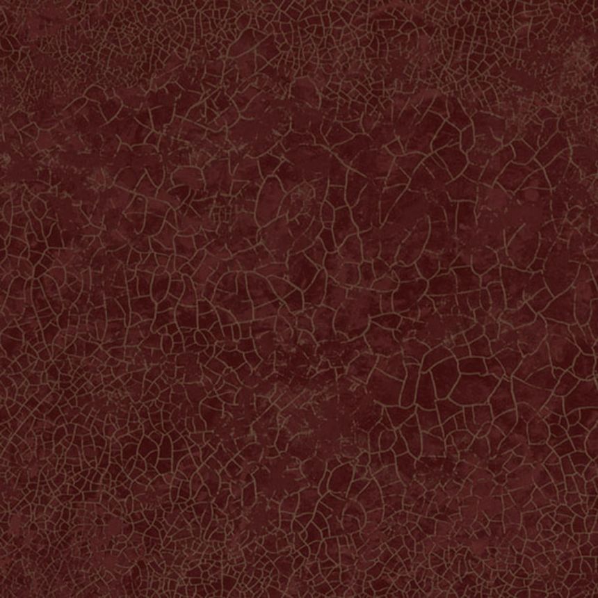 Luxury burgundy-gold stucco plaster wallpaper M31914, Magnifica Murella, Zambaiti Parati