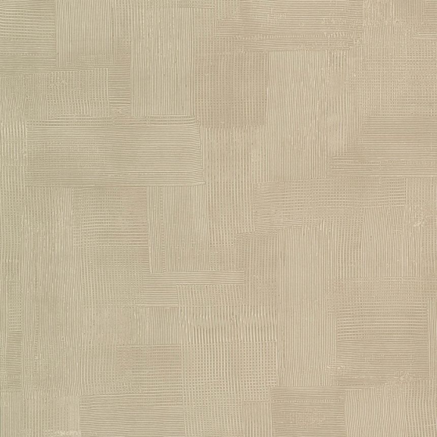 Luxury geometric wallpaper light gray-beige, 64505, Materea, Limonta