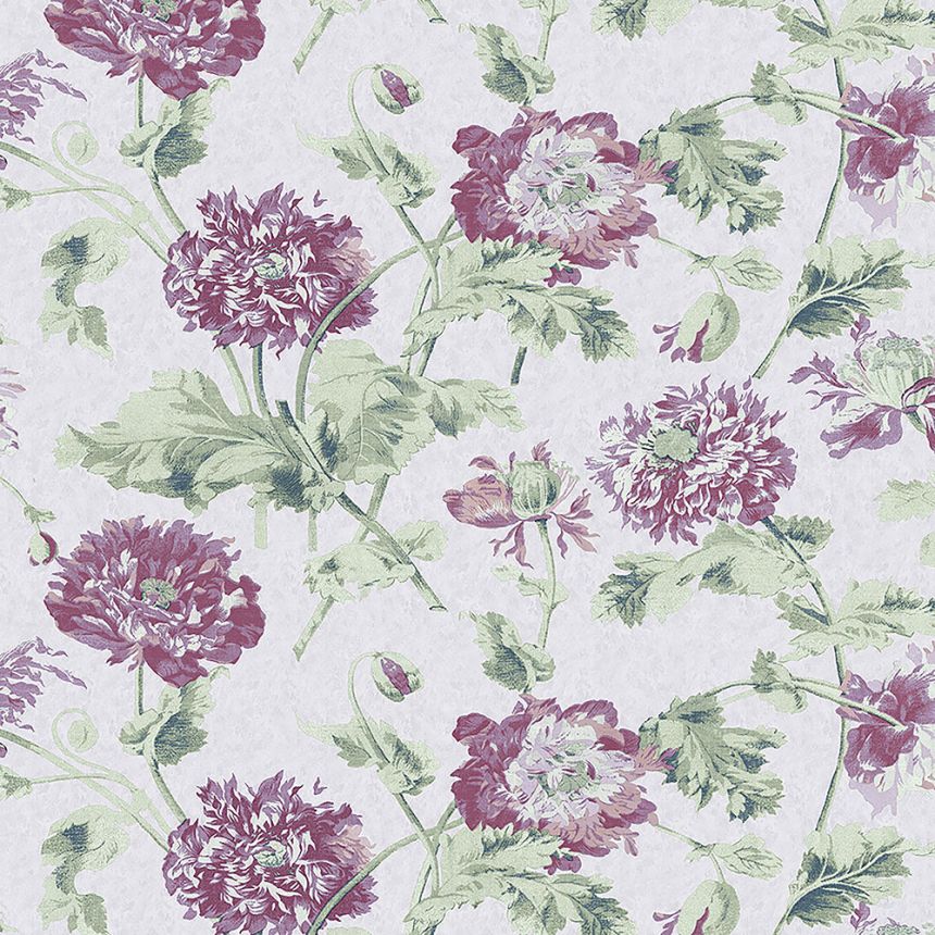 Non-woven wallpaper flowers 115268, Laura Ashley 2, Graham & Brown