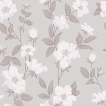 Non-woven wallpaper flowers 114918 Laura Ashley 2, Graham & Brown