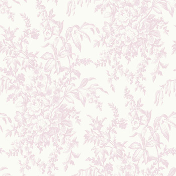 Non-woven wallpaper flowers 114901, Laura Ashley 2, Graham & Brown