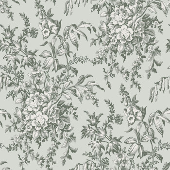 Non-woven wallpaper flowers 114899 Laura Ashley 2, Graham & Brown