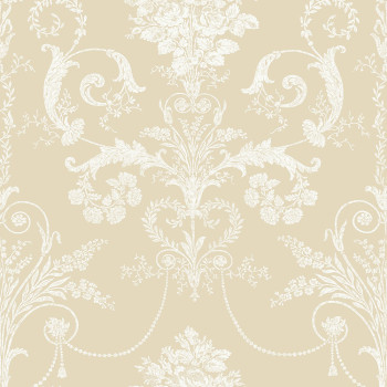 Non-woven wallpaper with floral ornaments 113384, Laura Ashley, Graham & Brown