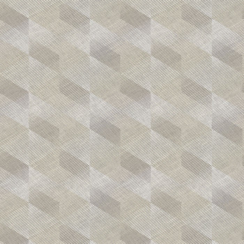Non-woven, gray, geometric pattern wallpaper, AF24583, Affinity, Decoprint