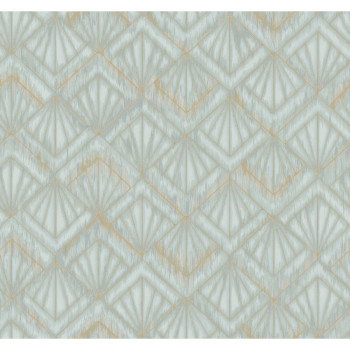 Turquoise non-woven wallpaper, seashells OS4273, Modern nature II, York