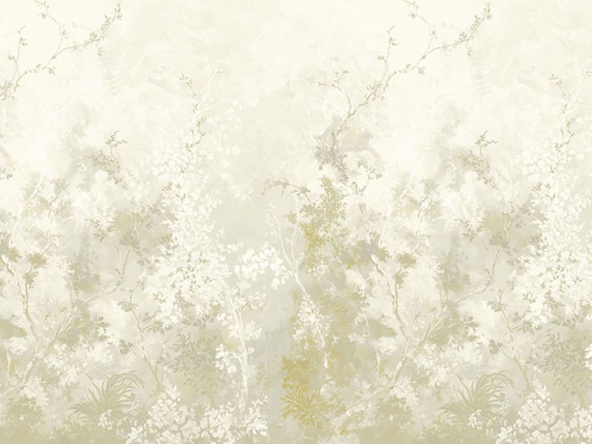 Non-woven wall mural, Twigs, Z66890, 5,10 X 3 m, Satin Flowers, Zambaiti Parati