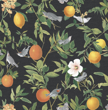 Luxury non-woven wallpaper orange tree 105642 Reverie, Graham&Brown