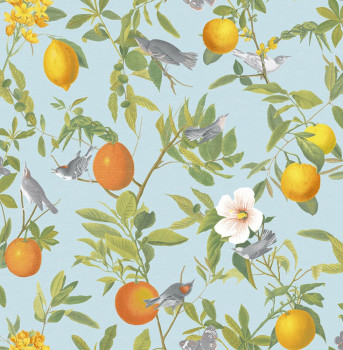 Luxury non-woven wallpaper orange tree 105640 Reverie, Graham&Brown