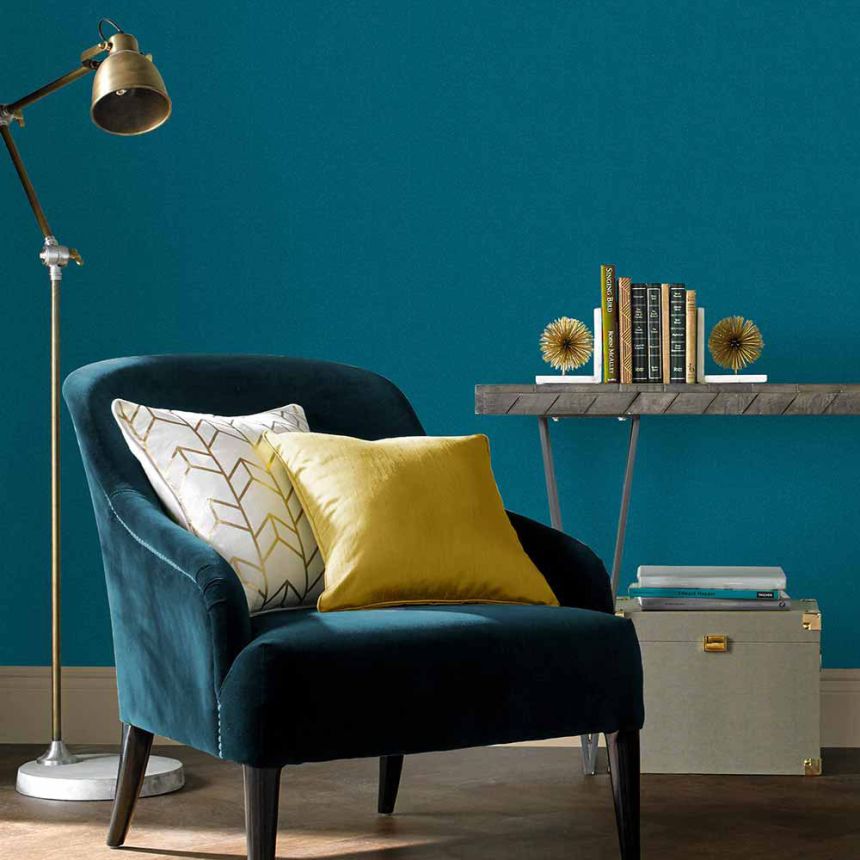 Turquoise monochrome wallpaper 107626, Reclaim, Graham&Brown